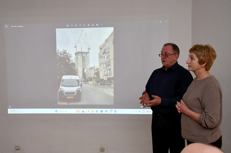 Uldis Kolužs un Irēna Slesare-Koluža Foto: Ivars Bogdanovs (no "Bauskas Dzīve" arhīva)