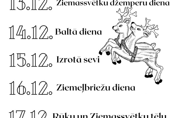 Bauskas Valsts ģimnāzijā, gaidot Ziemassvētkus
