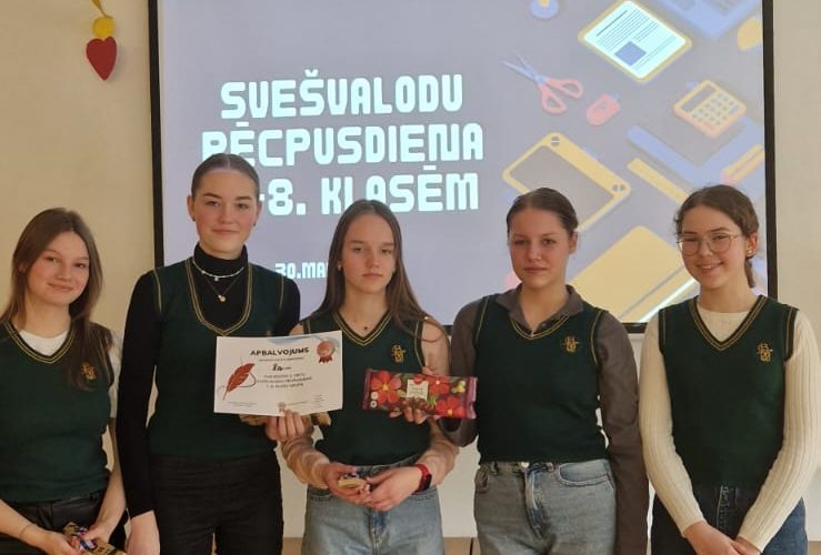 Noslēgusies Svešvalodu pēcpusdiena