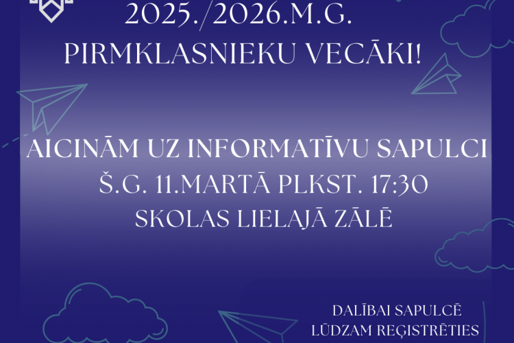 Sapulce pirmklasnieku vecākiem