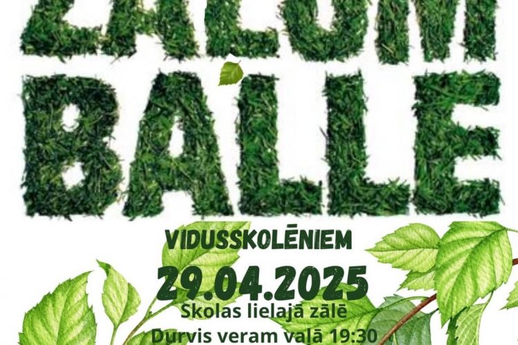 Zaļumballe vidusskolēniem