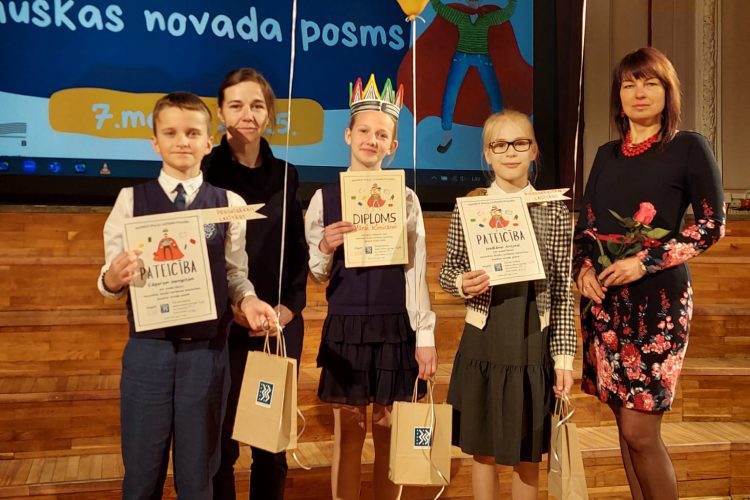 Uzvara Nacionālo skaļās lasīšanas sacensību posmā