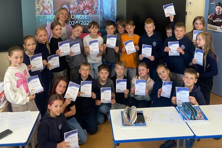 3.a klase projektā “Reading Circle”