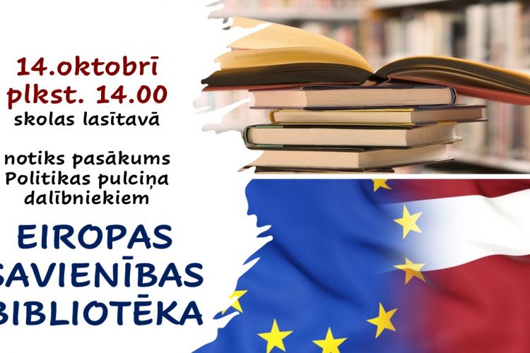 Eiropas savienības bibliotēka 14.oktobrī