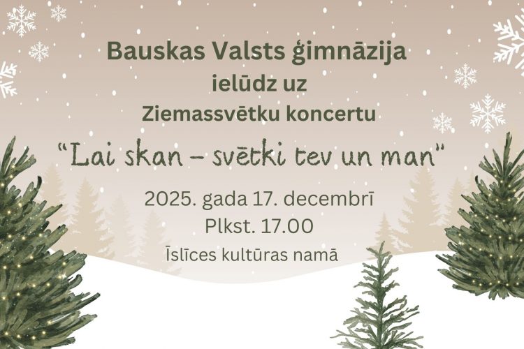 Ielūdzam uz svētku koncertu