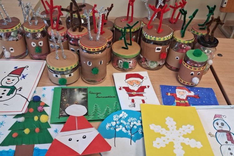 2.a klase dalās ar sirds siltumu