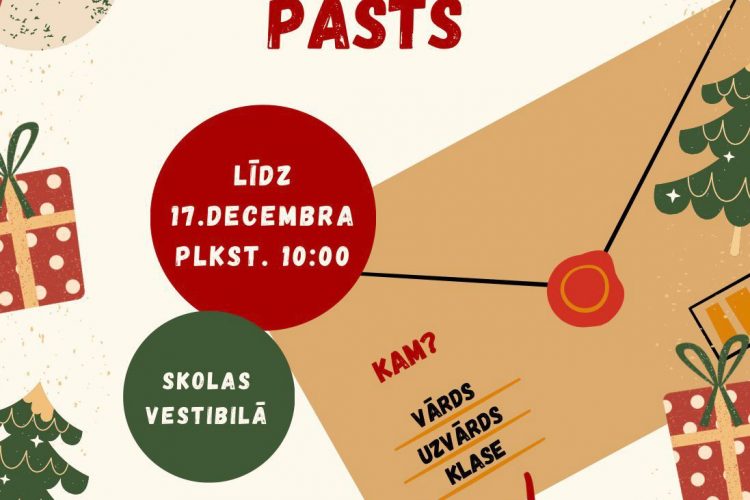 Ziemassvētku pasts skolā