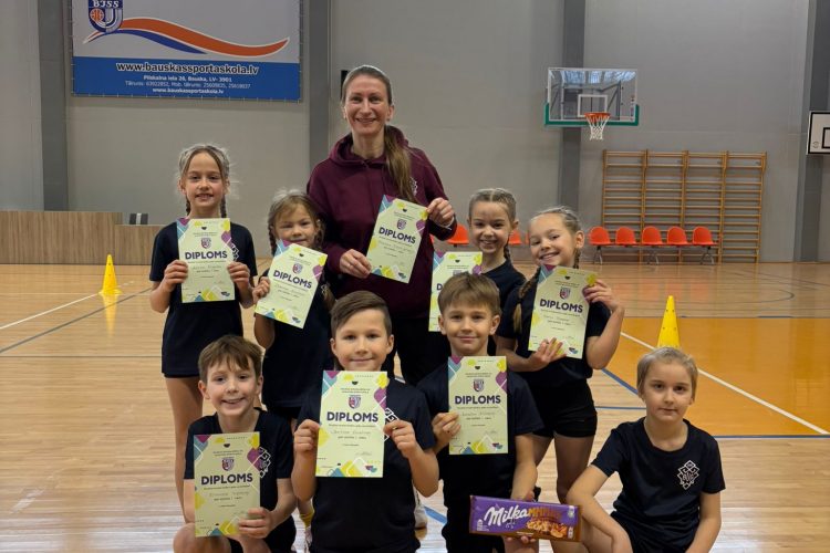 2.klašu olimpiādē 1.vieta