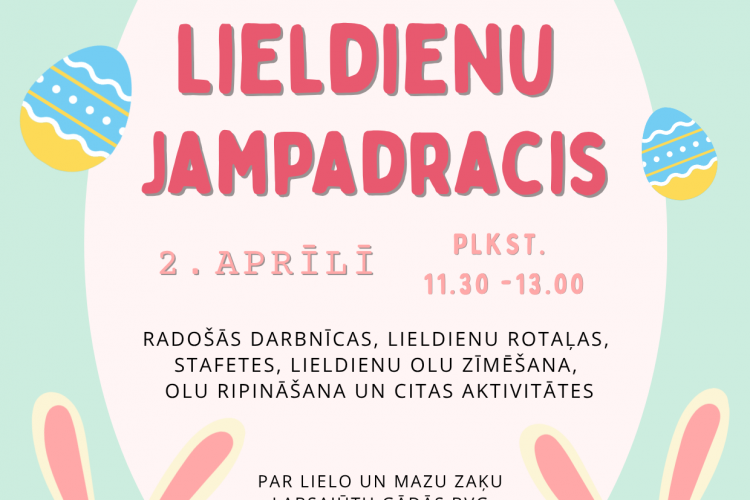 Lieldienas skolā – 2.aprīlī