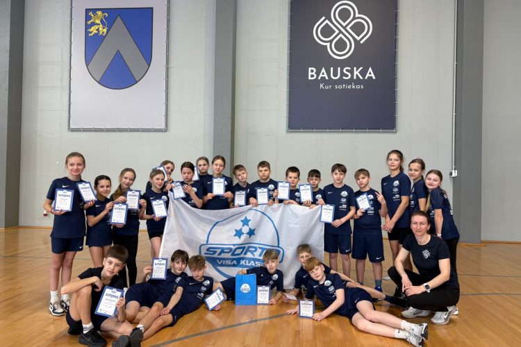 “Sporto visa klase” 4.klašu sacensības