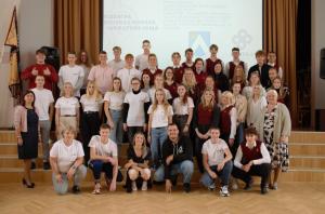 Tikšanās ar Daugavpils 12.vidusskolas jauniešiem